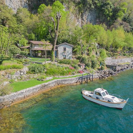 The Writer'S Nest Waterfront Villa By Rent All Como Faggeto Lario Exterior photo