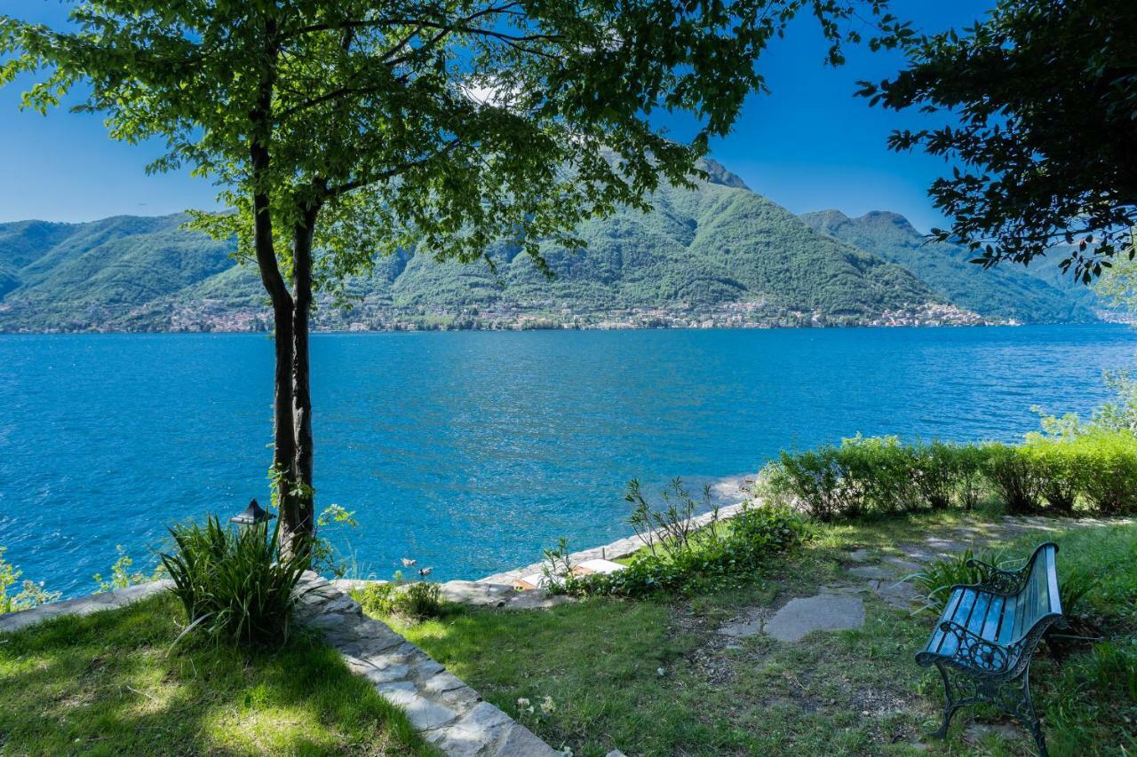 The Writer'S Nest Waterfront Villa By Rent All Como Faggeto Lario Exterior photo