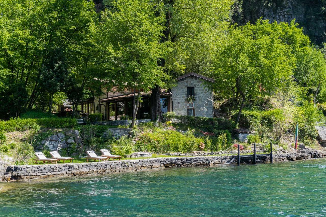 The Writer'S Nest Waterfront Villa By Rent All Como Faggeto Lario Exterior photo